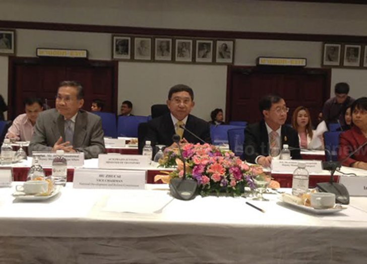 ประจินถกกรอบลงทุนรถไฟไทย-จีนครั้งที่1