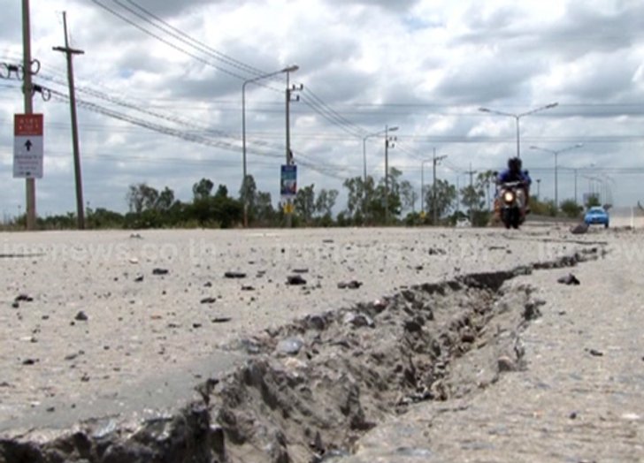 หลวงชนบทชงของบกลาง456ล.แก้ถนนทรุด