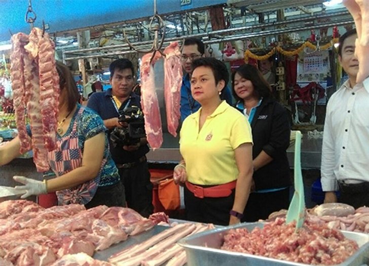 เนื้อหมู-ไก่ราคาเริ่มสูงขึ้นหลังใกล้ตรุษจีน
