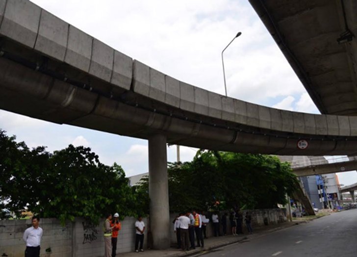 ทล.เร่งตรวจสอบสะพานเคลื่อนตัวห้างฟิวเจอร์