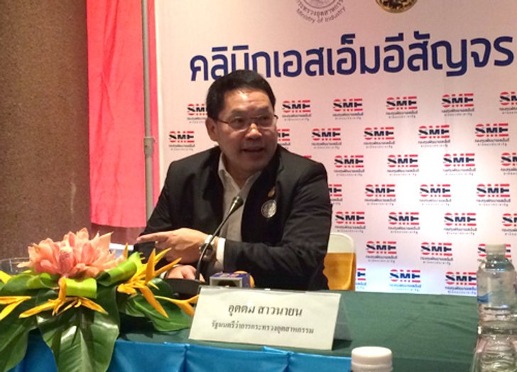 รมว.อุตฯเผยปล่อยสินเชื่อช่วยSMEs7,240ล.