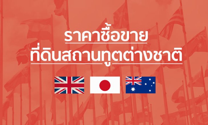 สถานทูตต่างชาติขายที่ดินในไทย สมบัติใหม่กลุ่มทุนใหญ่จับจอง