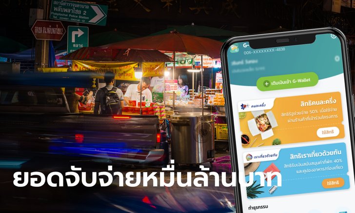 คลังเผยคนละครึ่ง ยอดใช้จ่ายกว่า 10,000 ล้านบาทแล้ว กรุงเทพฯ ยืนหนึ่งพื้นที่คนจับจ่ายมากสุด