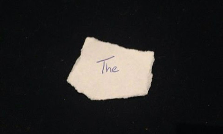 พิลึก!เศษกระดาษคำว่า'The'ประมูล3แสน