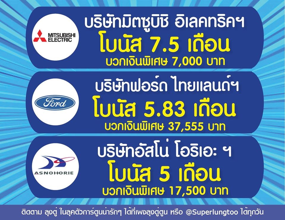 โบนัส 2562