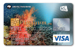 บัตรเครดิตเคทีซี Diving Visa Platinum