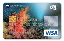 บัตรเครดิตเคทีซี Diving Visa Platinum