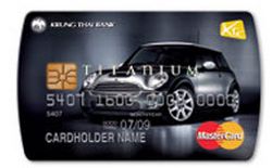 บัตรเครดิต KTC MINI Cooper Titanium MasterCard