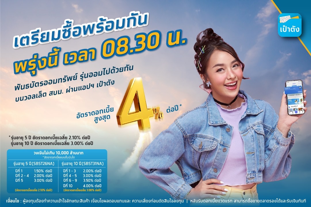 วิธีซื้อพันธบัตรออมทรัพย์รุ่นออมไปด้วยกัน