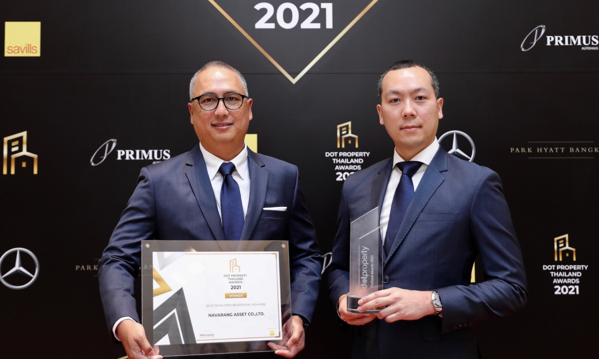 “ณวรางค์ แอสเซท” คว้ารางวัล Best Developer Residential High-Rise