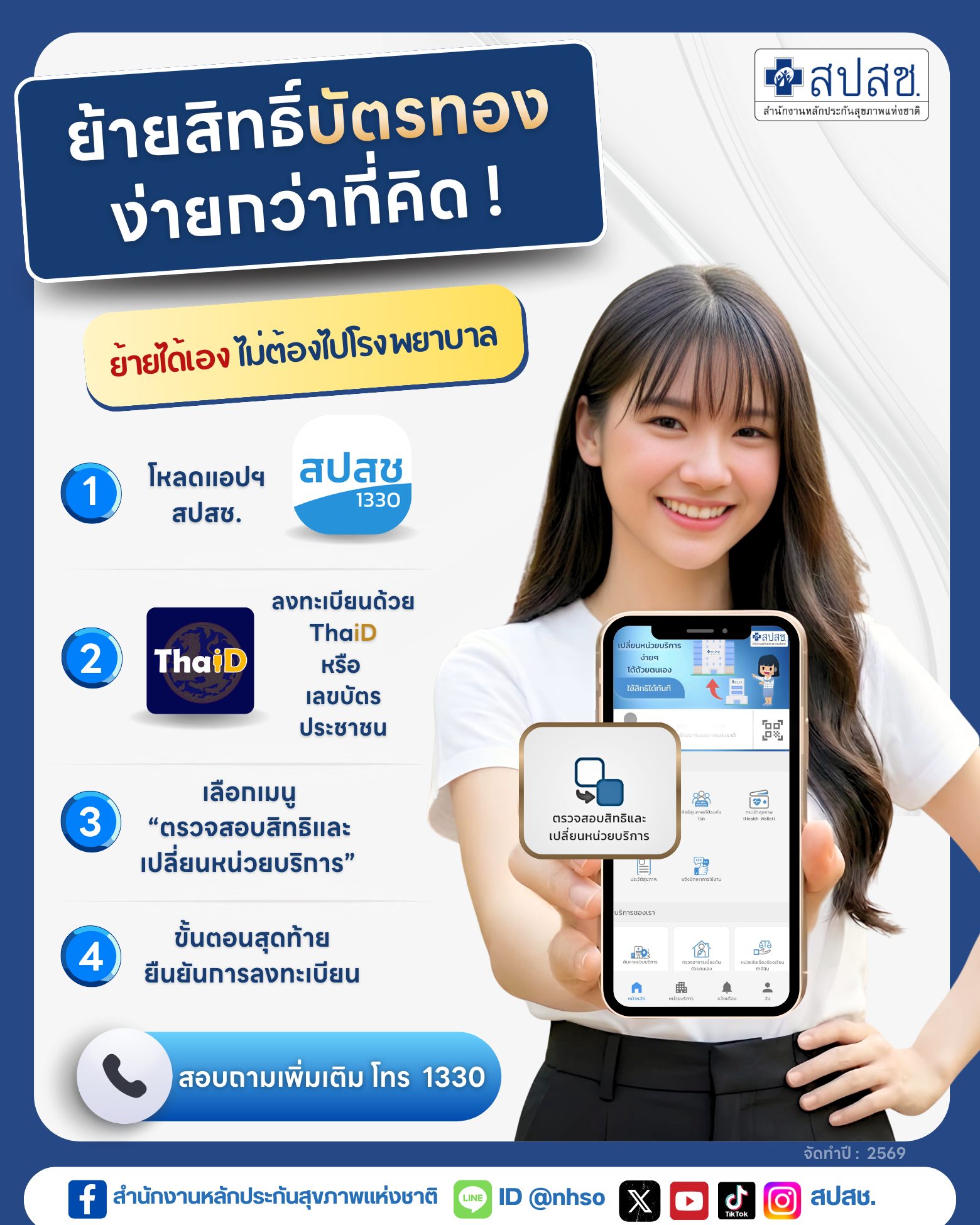 ย้ายสิทธิบัตรทอง 2569