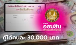 กู้เงินออมสิน 30,000 บาท "สินเชื่อเพื่อคุณ" ผ่อนนาน 2 ปี ปลอดหลักประกัน เช็กเลย