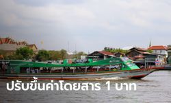 เรือด่วนเจ้าพระยา ปรับขึ้นค่าโดยสาร 1 บาท เริ่ม 15 มิ.ย. นี้เป็นต้นไป