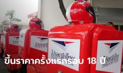 ไปรษณีย์ไทย ปรับอัตราค่าบริการจดหมายครั้งแรกในรอบ 18 ปี