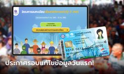 เช็กสิทธิบัตรสวัสดิการแห่งรัฐ 2565 ประกาศผลรอบแก้ไขข้อมูลวันนี้