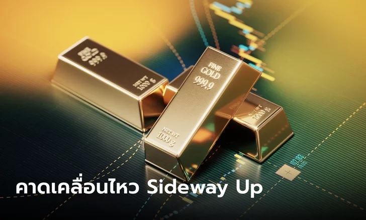 แนวโน้มราคาทองแกว่ง Sideway Up