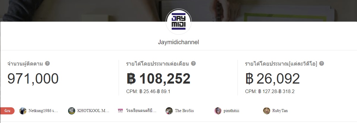 ช่อง Jaymidichannel