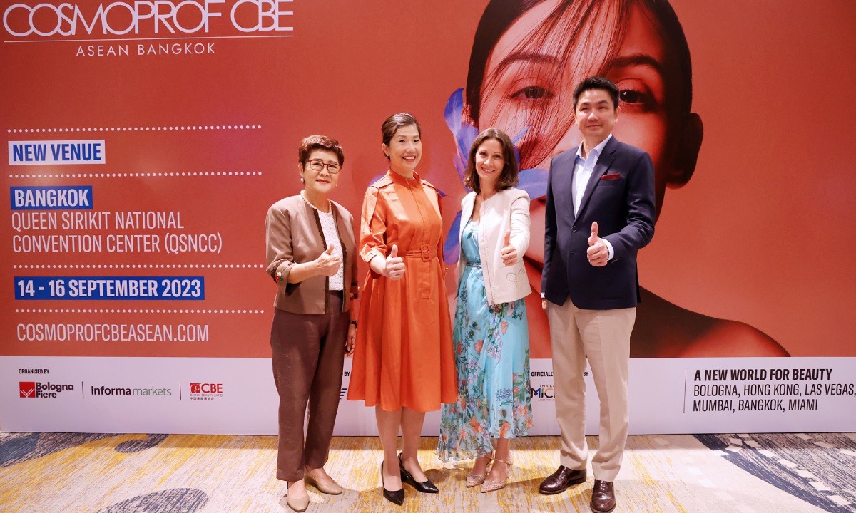 COSMOPROF CBE ASEAN 2023 แรงไม่หยุด ดันธุรกิจความงามโต