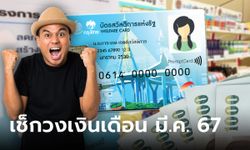 บัตรสวัสดิการแห่งรัฐ บัตรคนจน เดือนมีนาคม 2567 รับวงเงินเท่าไหร่