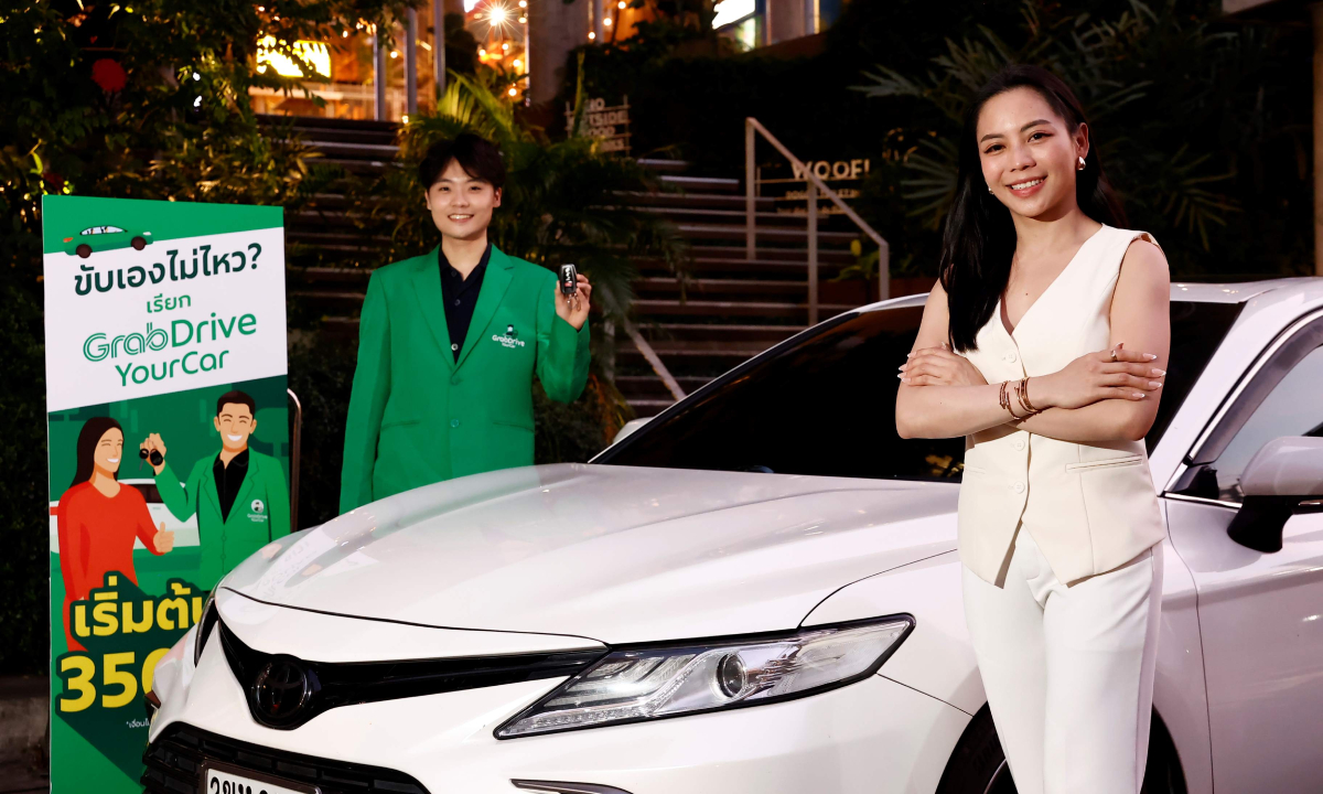 แกร็บดัน GrabDriveYourCar เจาะกลุ่มนักดื่ม รับดีมานด์พุ่ง 50%