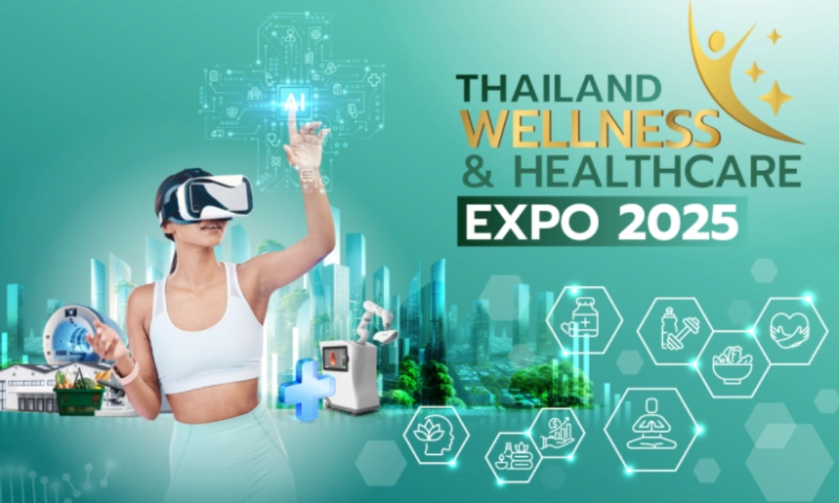 สายสุขภาพพร้อม Thailand Wellness & Healthcare Expo 2025 เริ่ม 26-29 มิ.ย. 68 ณ ไบเทค บางนา