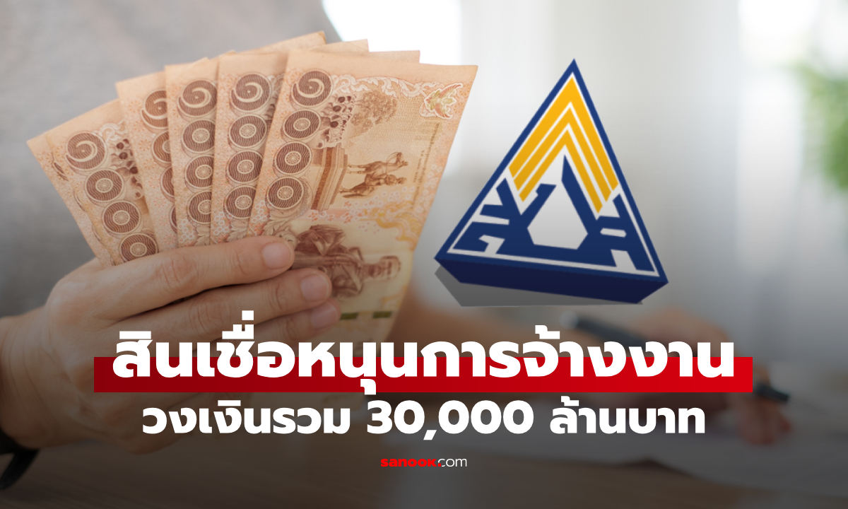 ประกันสังคม จับมือ 6 ธนาคาร เปิดสินเชื่อ 30,000 ล้านบาท หนุนสภาพคล่องสถานประกอบการ