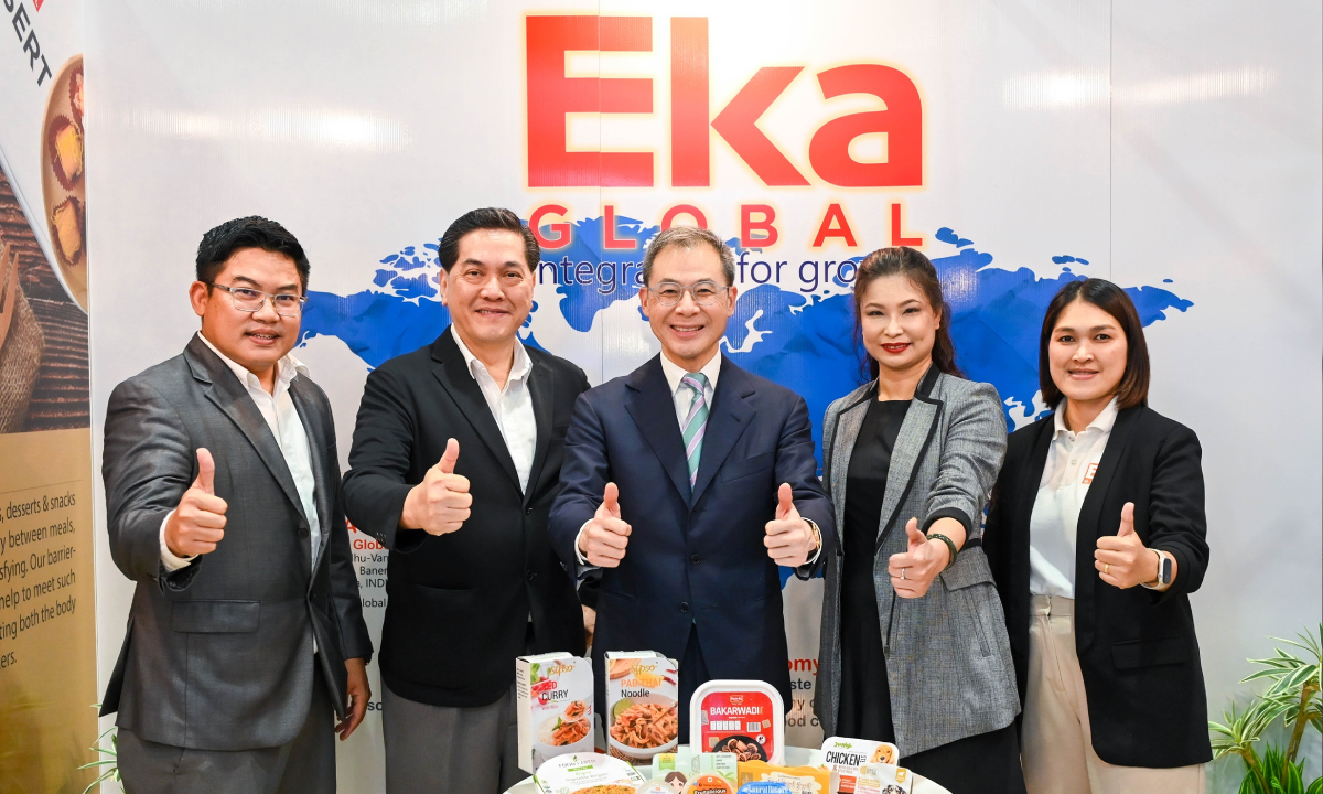เอกา โกลบอล โชว์กรีนโปรดักส์ในงาน ‘THAIFEX-ANUGA ASIA 2025’