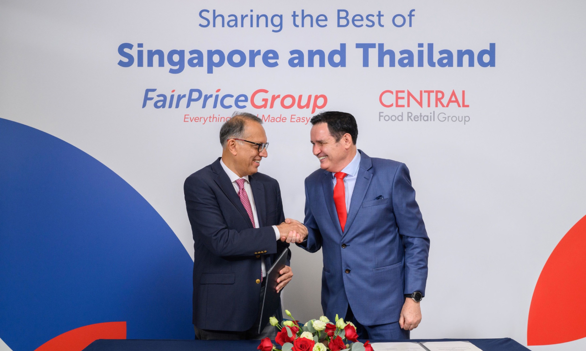 เซ็นทรัล ฟู้ด รีเทล กรุ๊ป ในเครือเซ็นทรัล รีเทล เดินหน้าปักธงแบรนด์ไทยในสิงคโปร์