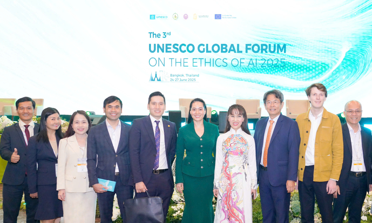สายการบินเวียตเจ็ท ร่วมผลักดัน AI เพื่อสังคมบนเวที UNESCO