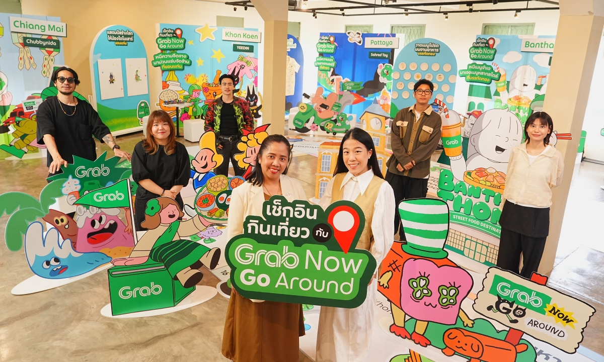 แกร็บ ผนึก ททท. ผุดโปรเจกต์พิเศษ “เช็กอินกินเที่ยว กับ Grab Now Go Around”