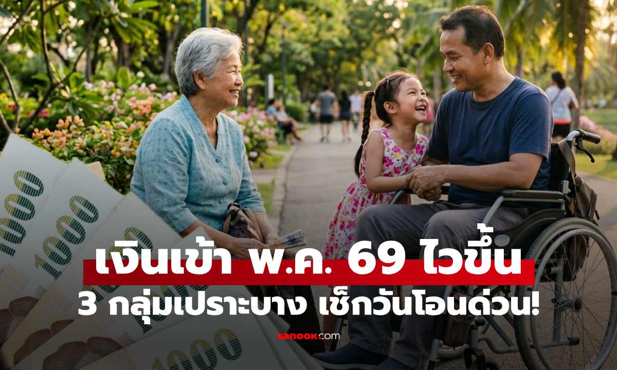 เงินเข้า กลุ่มเปราะบาง เดือน พ.ค. 69 โอนไวขึ้นกว่าเดิม เช็กเลยรับวันไหน