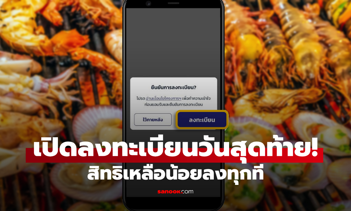 ไทยช่วยไทยพลัส วันสุดท้าย เช็กสิทธิ www.ไทยช่วยไทยพลัส.th เหลือกี่สิทธิ