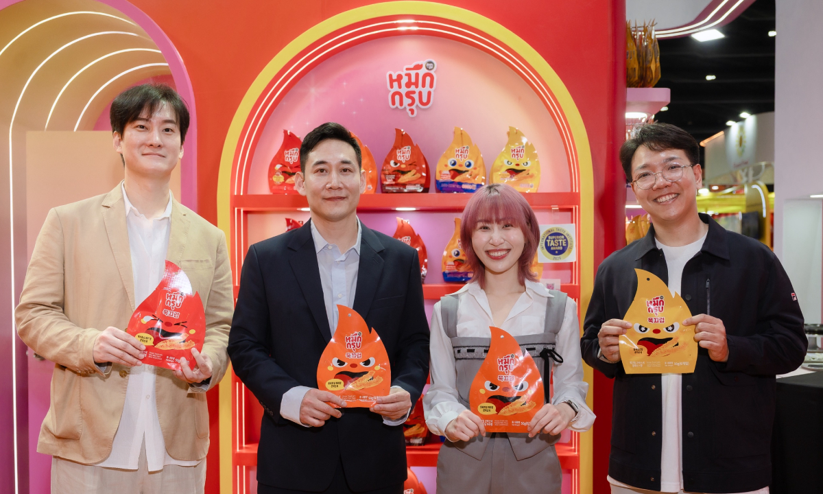 SUNSU เดินเกมรุกตลาดโลก จับมือพันธมิตรเกาหลีใต้ ขยายตลาด “ขนมบุกไทย” สู่เอเชีย ในงาน THAIFEX 2026