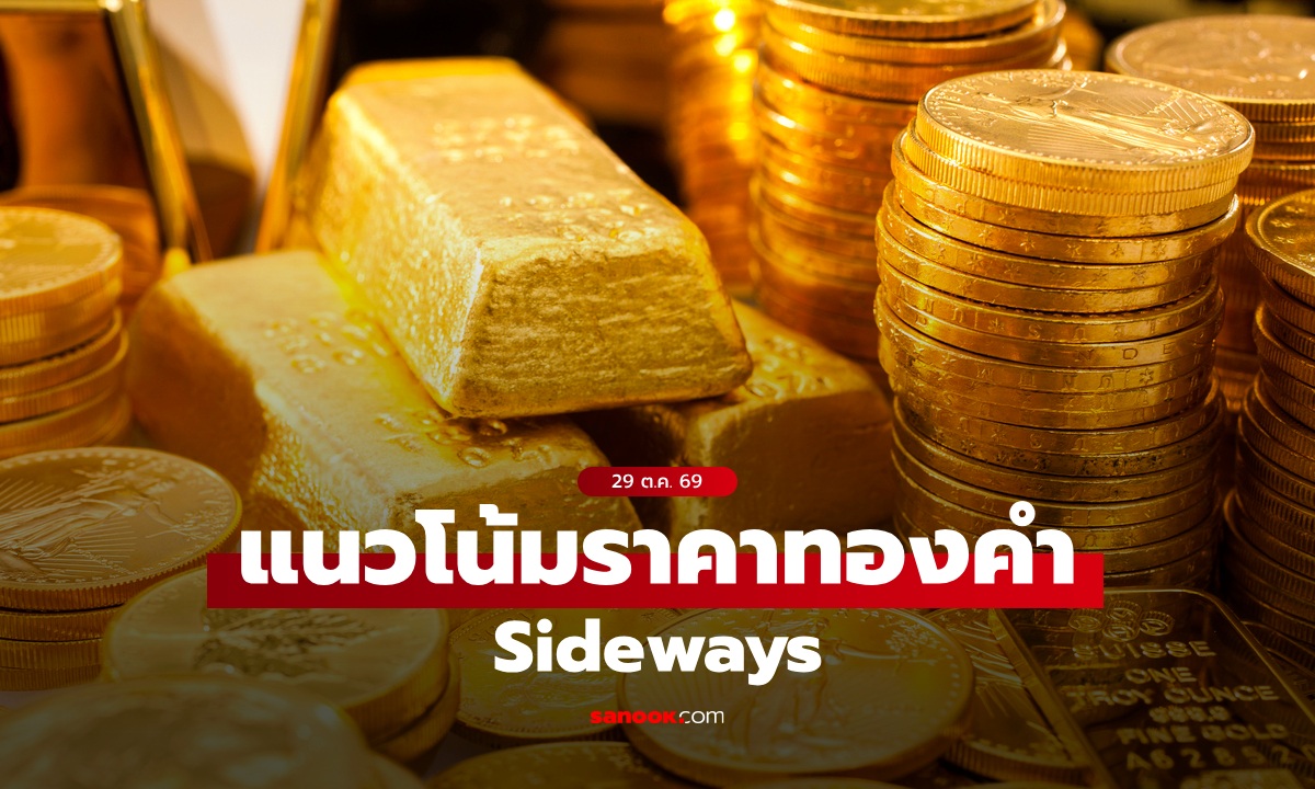 วิเคราะห์ราคาทองคำวันนี้ เฟดคงดอกเบี้ยแต่ส่งสัญญาณลบ