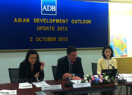 ADBลดGDP56ไทยเหลือ3.8%จาก4.9% เหตุศก.ชะลอ