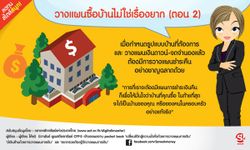 วางแผนซื้อบ้านไม่ใช่เรื่องยาก (ตอน 2)