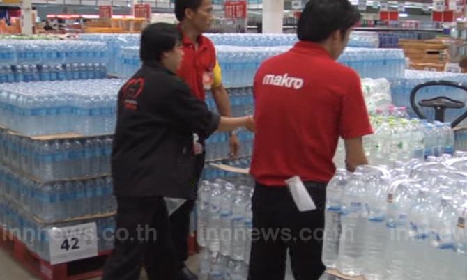 แม็คโคร ยอดขายน้ำบรรจุขวดเพิ่มเท่าตัว
