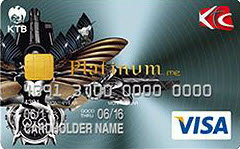 บัตรเครดิต KTC Visa payWave Platinum