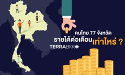 คนไทย 77 จังหวัดมี รายได้ต่อเดือน เท่าไหร่ ?