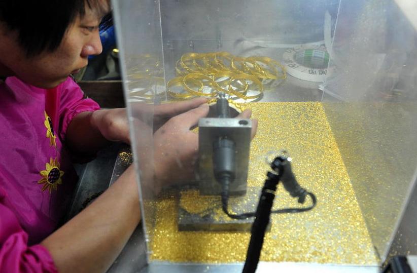 ขั้นตอนการทำเครื่องประดับทอง