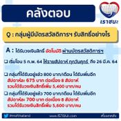 บัตรสวัสดิการเราชนะ