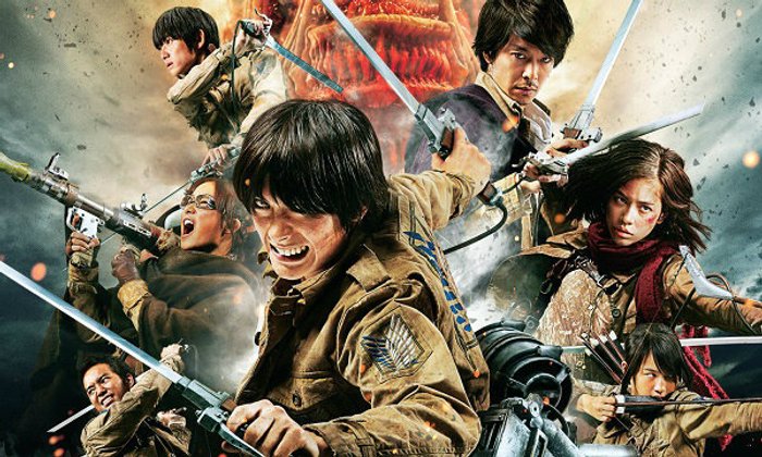 หนัง Attack on Titan ตอนสองเศร้า! รายได้ลดลงไปครึ่ง