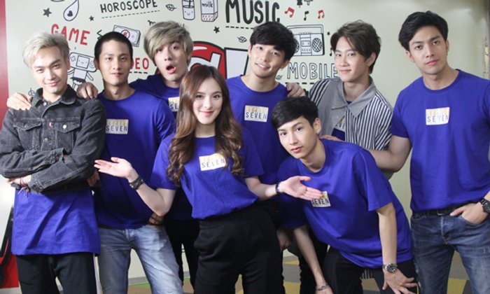 "เรียงคิวบันเทิง" เมาท์สุดป่วนทีมนักแสดง "Secret Seven เธอคนเหงากับเขาทั้งเจ็ด"