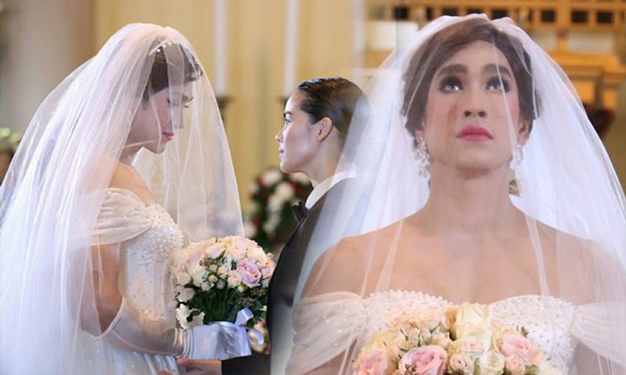 ปังมาก! ณเดชน์ ในชุดเจ้าสาว อำลา "เลห์ลับสลับร่าง"