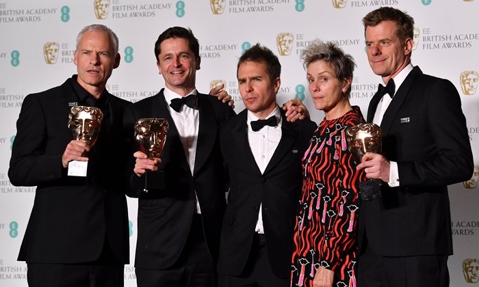 Three Billboards Outside Ebbing, Missouri ผงาดคว้า 5 รางวัล BAFTA Awards 2018