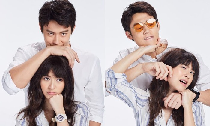"หมาก-มิว" เคมีน่ารักมาก ฟิตติ้งละคร "อกเกือบหักแอบรักคุณสามี"