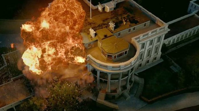 ดูทำเนียบขาวถูกถล่ม ในคลิปแรก Olympus Has Fallen