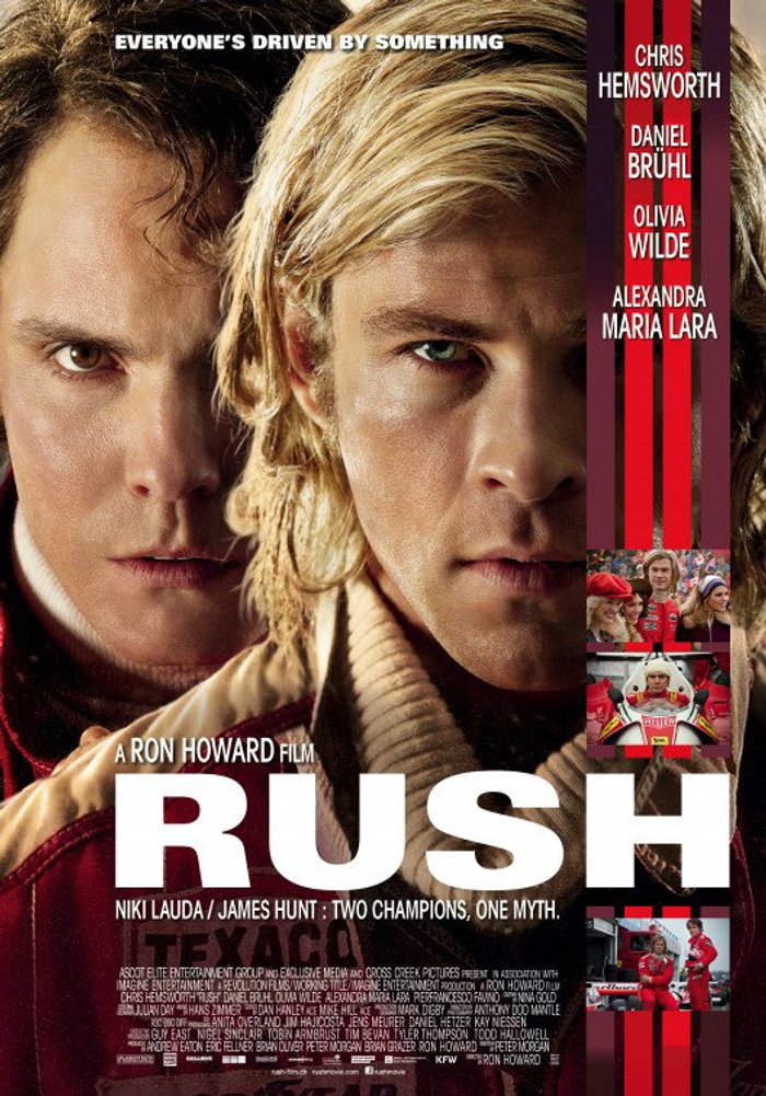 โดนใจคอหนัง ลุ้นของเสื้อยืดพรีเมี่ยม Rush (ประกาศผล)
