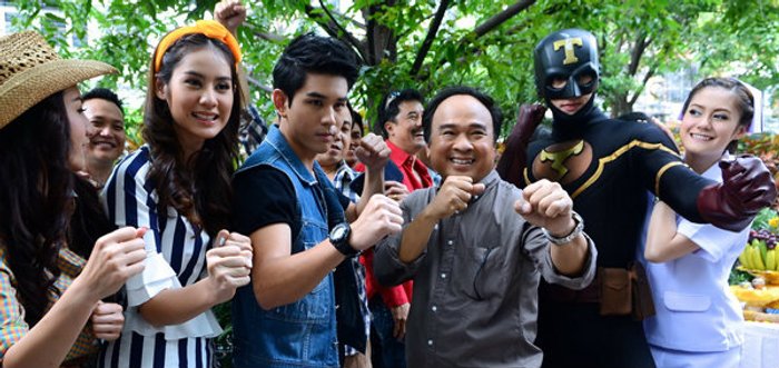 บวงสรวง ลูกผู้ชายพันธุ์ดี พระนางป้ายแดง มิกค์ ทองระย้า สเตฟานี่ เลอร์ช