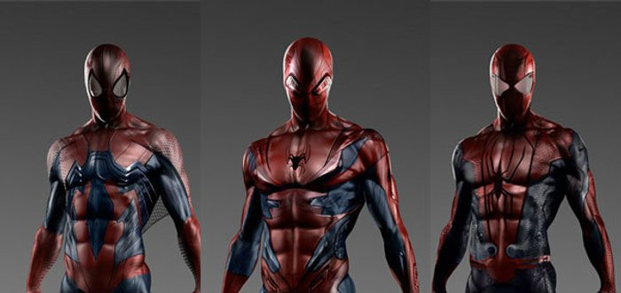 ชุด Spider-Man ที่ไม่ได้ใช้ใน The Amazing Spider-Man 2